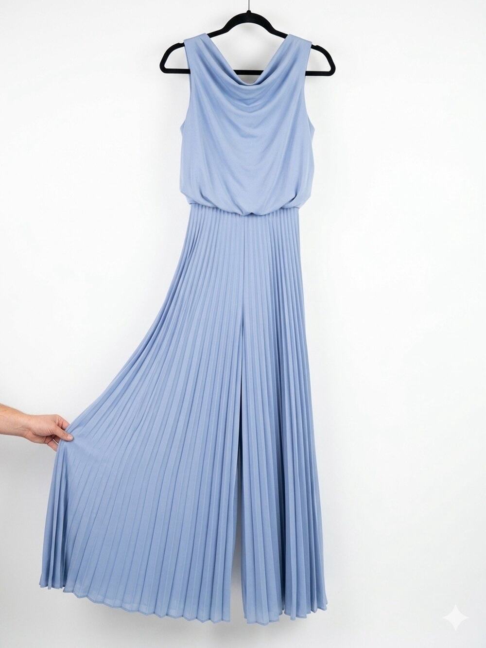 1970's Disco JT Dress Co. By Jody INSANE Elephant Jumpsuit Pleated Vtg